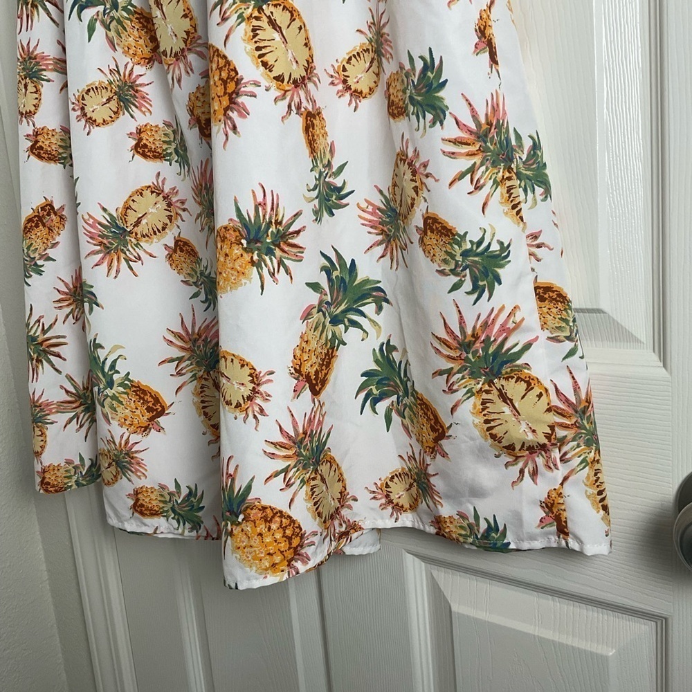 Her Destiny Pineapple Print Women's Skirt Size Large - Picture 4 of 9